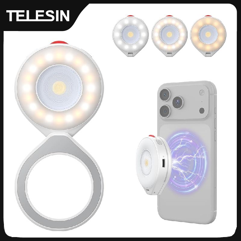 Photography Lighting Brands - TELESIN Lampu Flash Magnetik Fotografi Ponsel