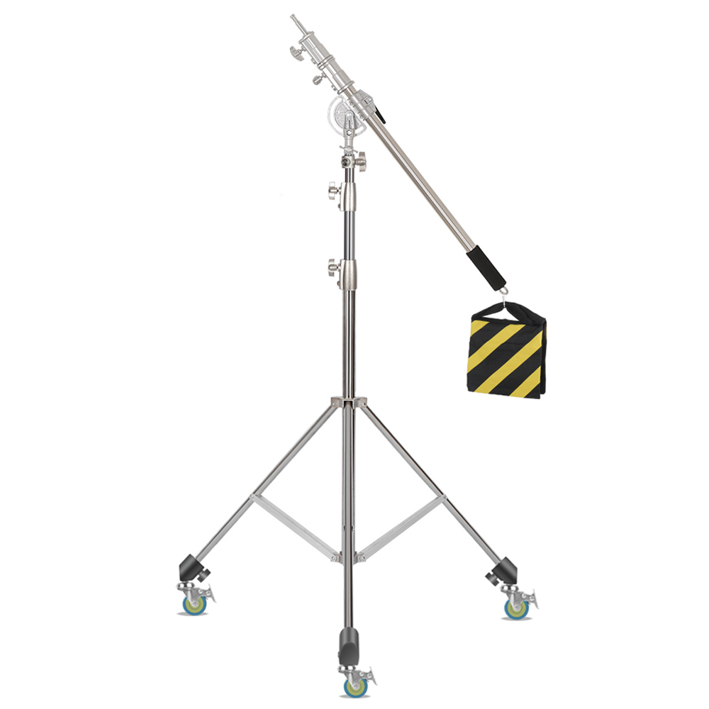Photography Lighting And Background - SH 2.8M dudukan lampu baja tahan