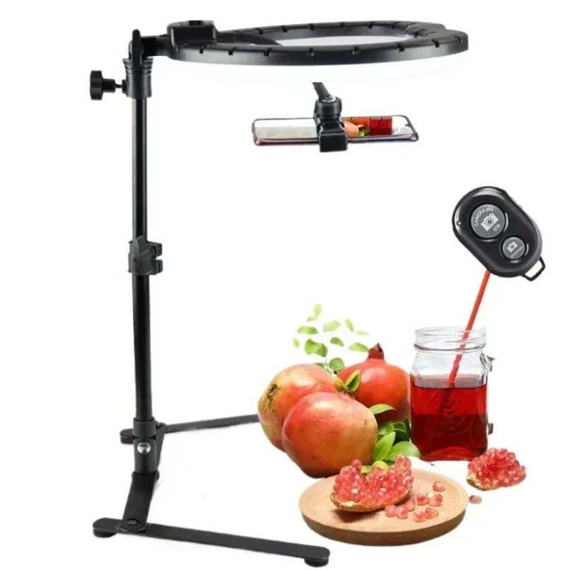 Photography Lighting For Food - Penyangga Telepon di Atas Meja dengan