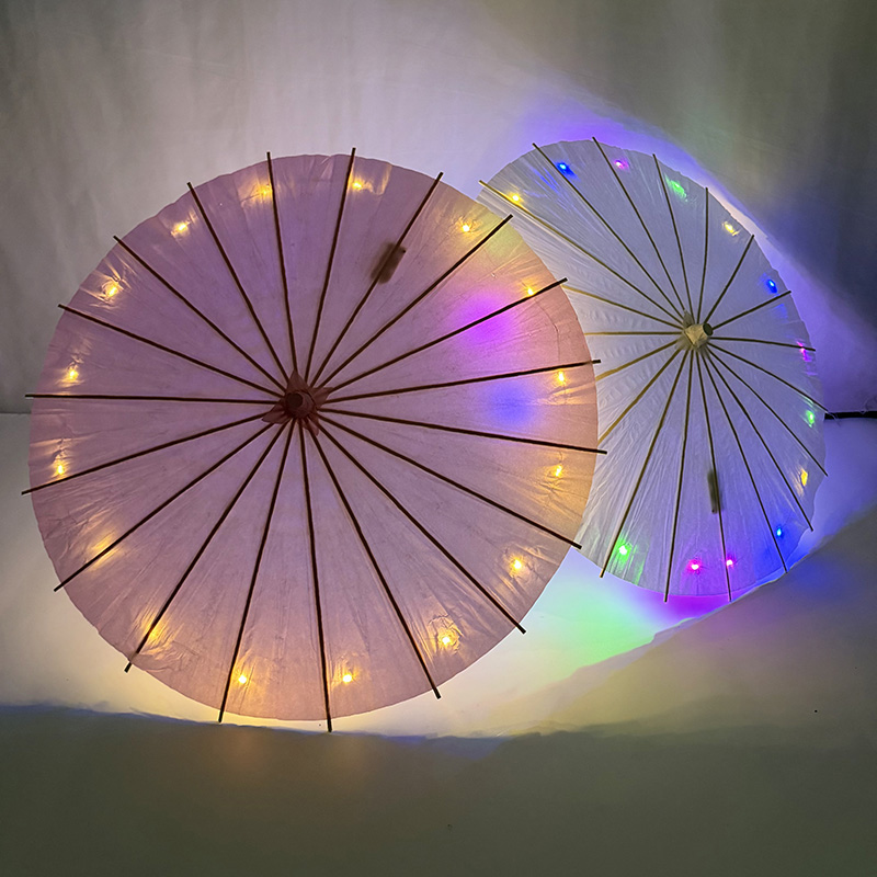 Diy Photography Lighting Umbrella - Payung Kertas Minyak Berlampu LED Gaya