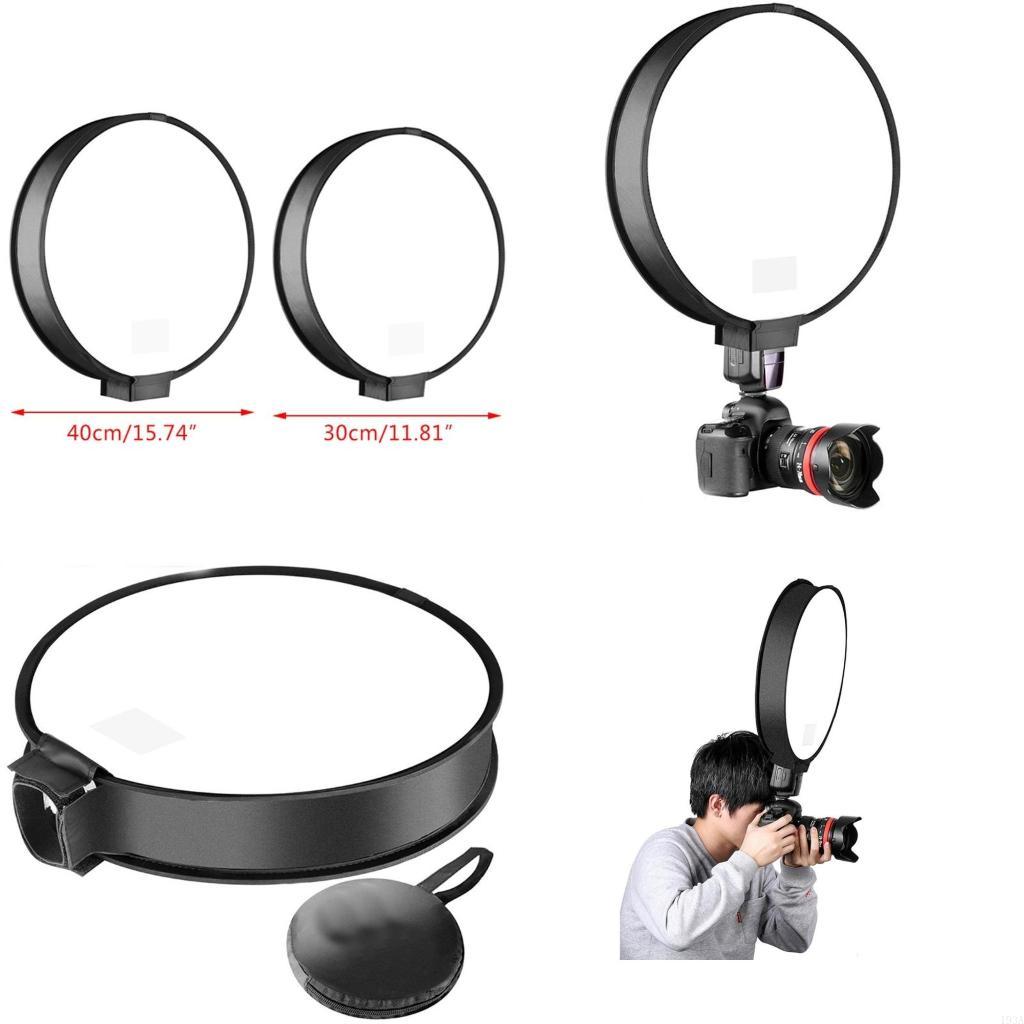 Softbox Portable Strip - 193A 30Cm/40Cm Universal Mini Bulat Softbox