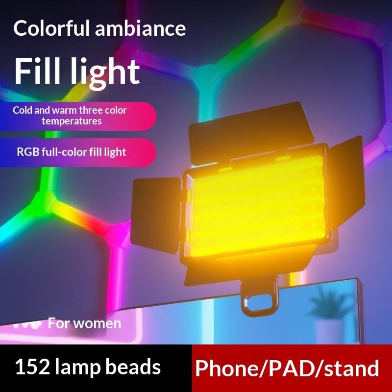 Photography Lighting Rgb - Lampu LED diffuser RGB empat halaman