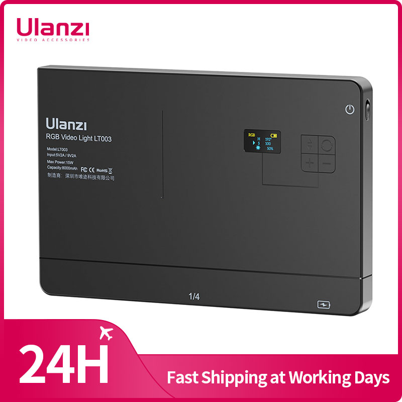 Photography Lighting Board - Ulanzi LT003 15W RGB Lampu Video