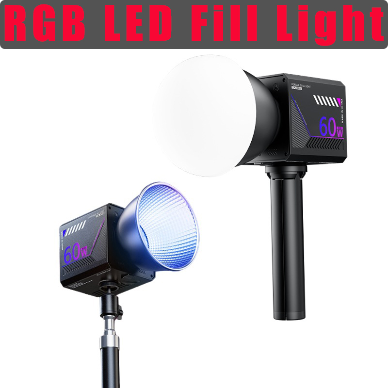 Photography Lighting Rgb - Lampu Video RGB 60W Portabel LED