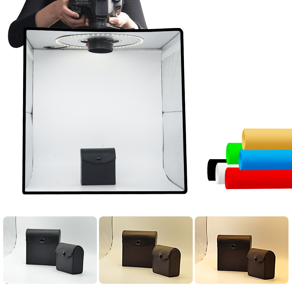 Photography Lighting And Background - Lightdow Kotak Lampu LED Dimmable untuk