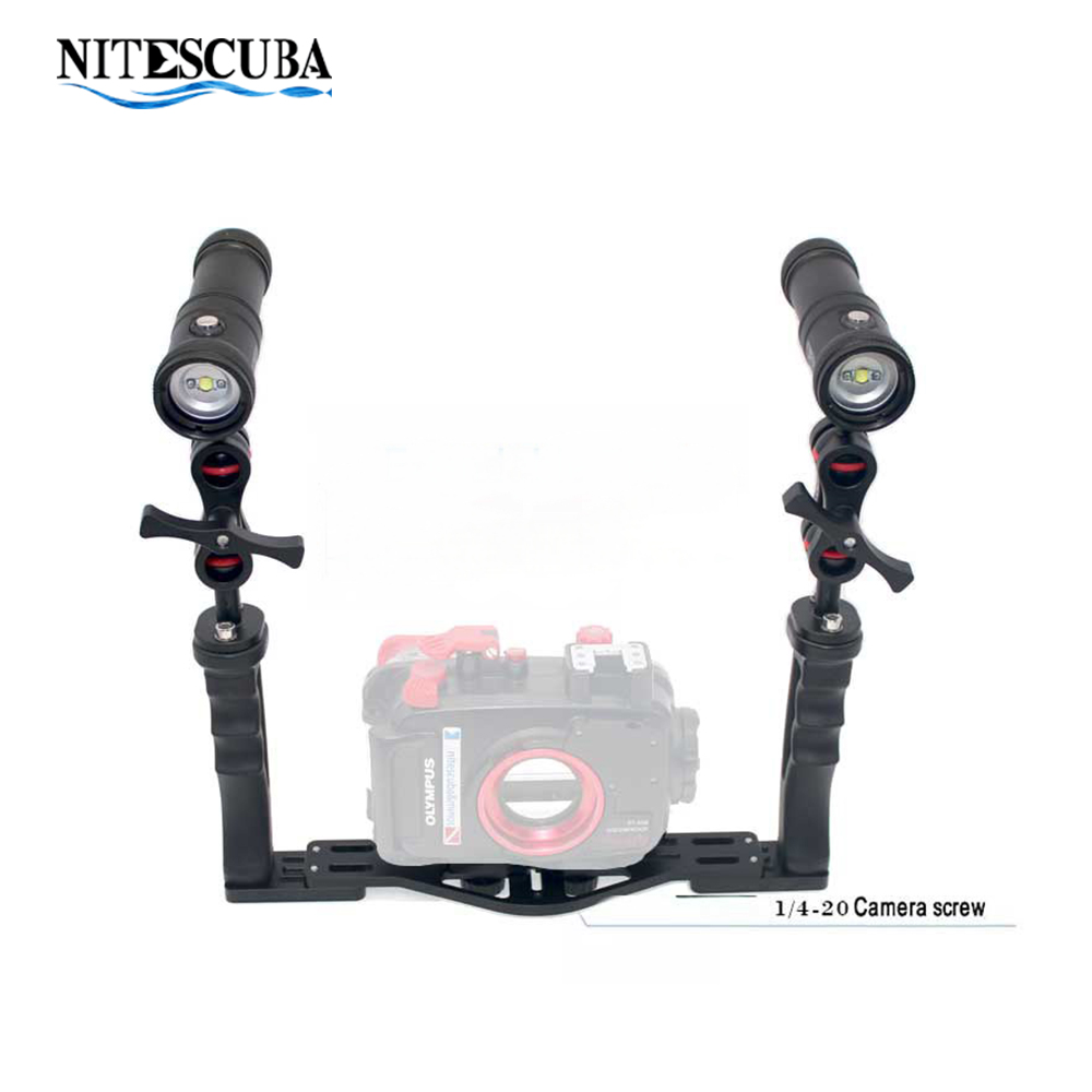 Photography Lighting Setup - Set Fotografi Diving Nitescuba, Kit Combo