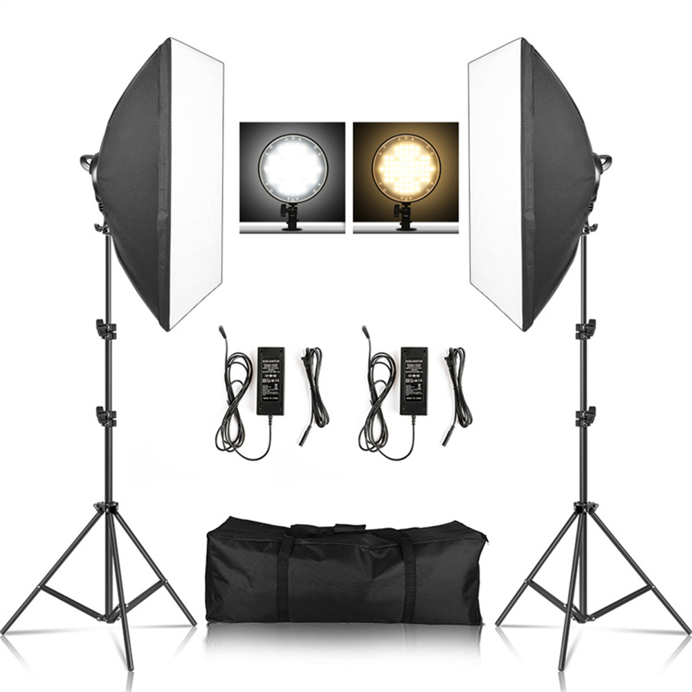 Photography Lighting And Background - Softbox Kit Fotografi Cahaya Foto 2M