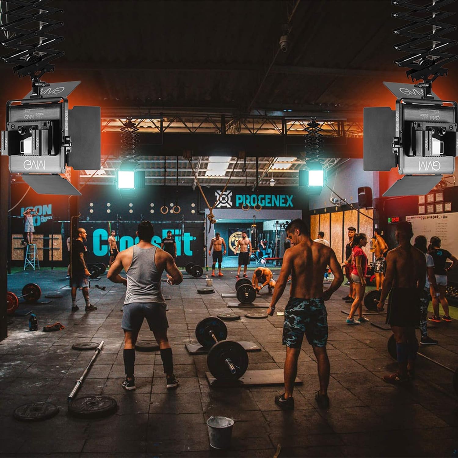 Lampu Video Panel LED RGB deng - Photography Lighting Rgb ulasan dan harga