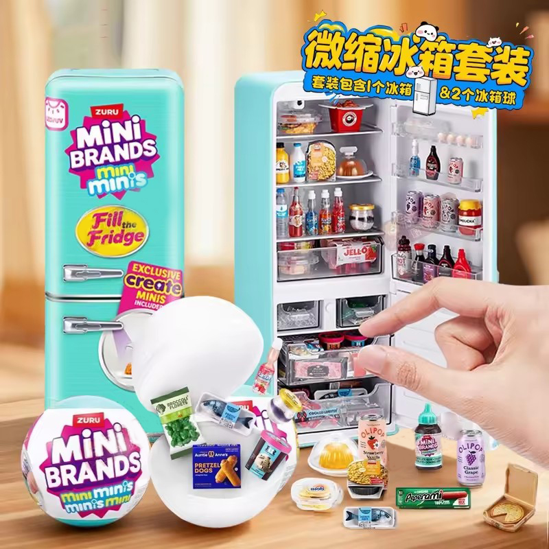 Set Mainan Kulkas Mini LED Men - Photography Lighting For Food ulasan dan harga