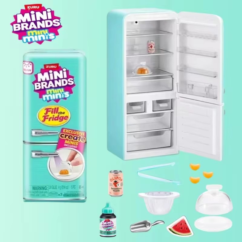Set Mainan Kulkas Mini LED Men - Photography Lighting For Food ulasan dan harga