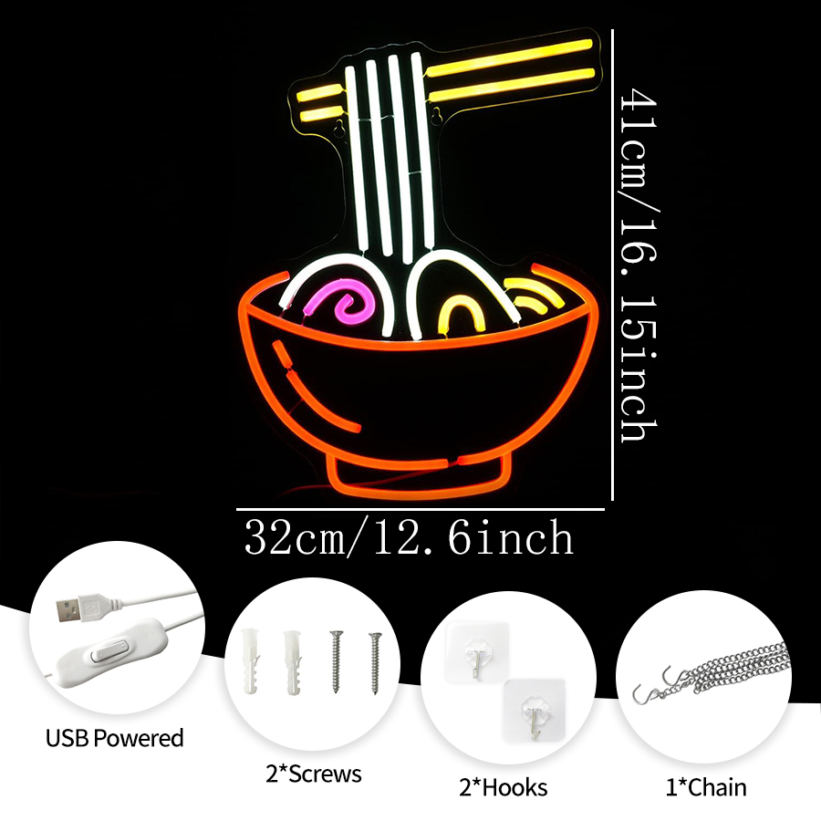 PASTA Neon Sign untuk Dekorasi - Photography Lighting For Food ulasan dan harga