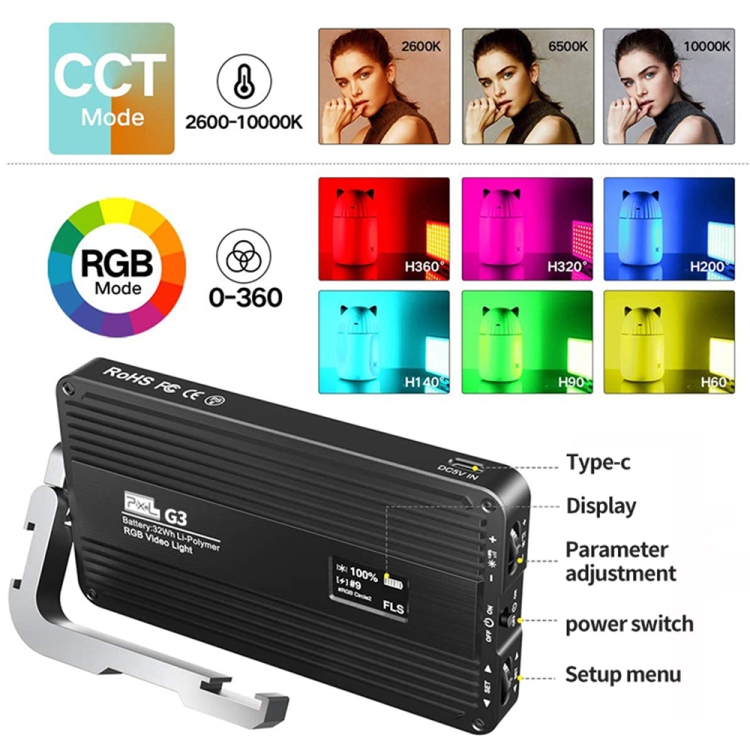 Lampu Isi RGB Panel Datar Pixe - Photography Lighting Rgb ulasan dan harga