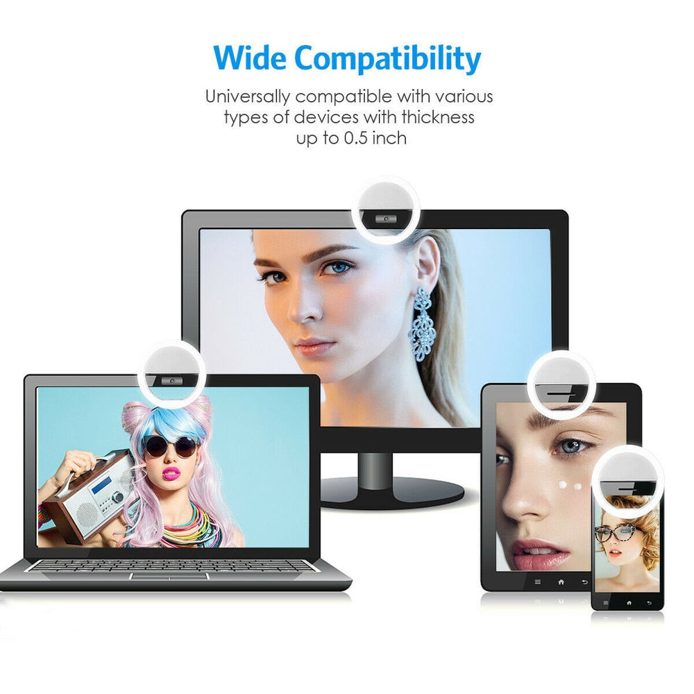 Lampu Selfie LED USB Portable, - Photography Lighting Continuous ulasan dan harga