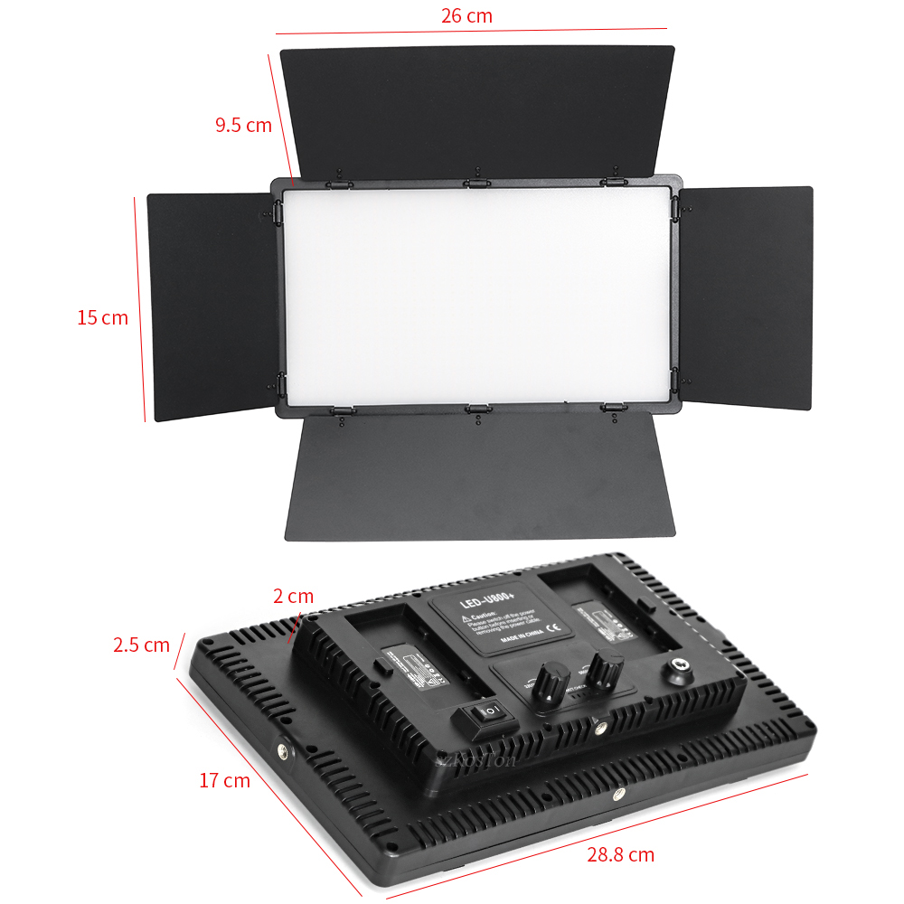 U800 lampu LED foto Studio por - Photography Lighting Board ulasan dan harga