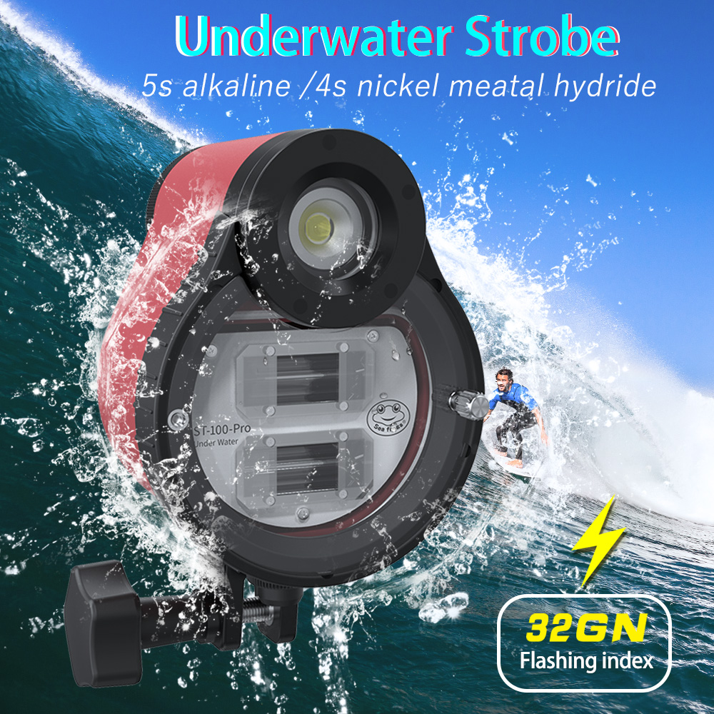 Seafrogs ST-100 Pro, senter fo - Photography Lighting Brands ulasan dan harga