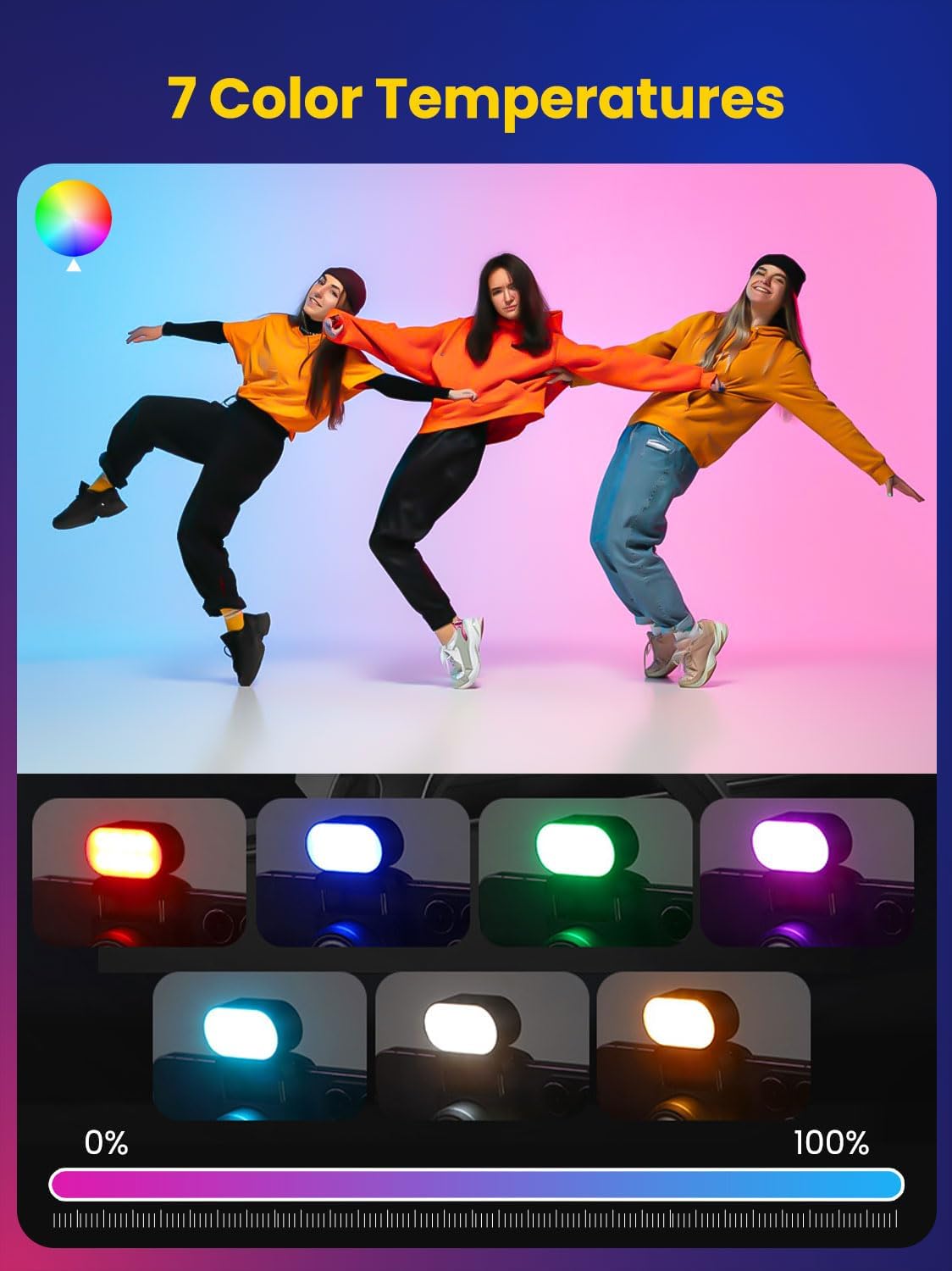 AOCHUAN Lampu Isi Magnetik RGB - Photography Lighting Rgb ulasan dan harga