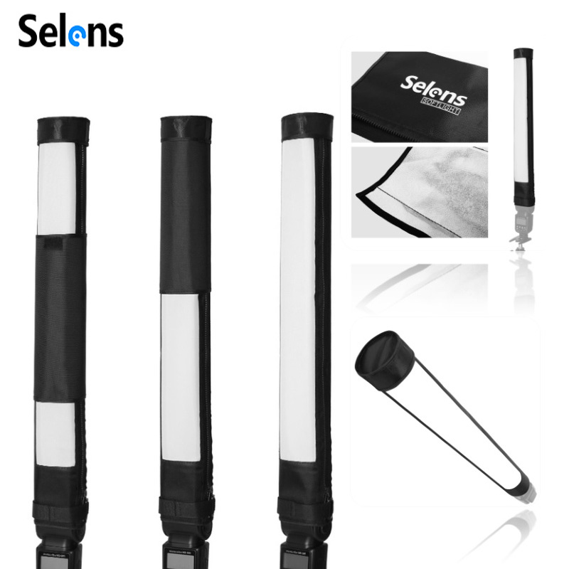 Selens sepatu panas portabel S - Softbox Portable Strip ulasan dan harga