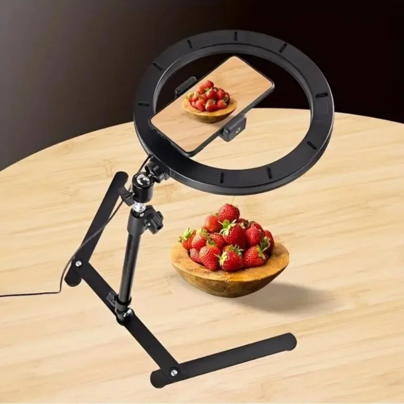 Penyangga Telepon di Atas Meja - Photography Lighting For Food ulasan dan harga