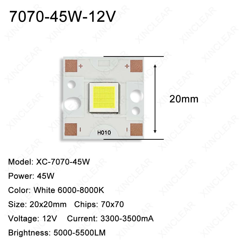 SMD 5050 7070 chip LED 20W 45W - Photography Lighting Board ulasan dan harga