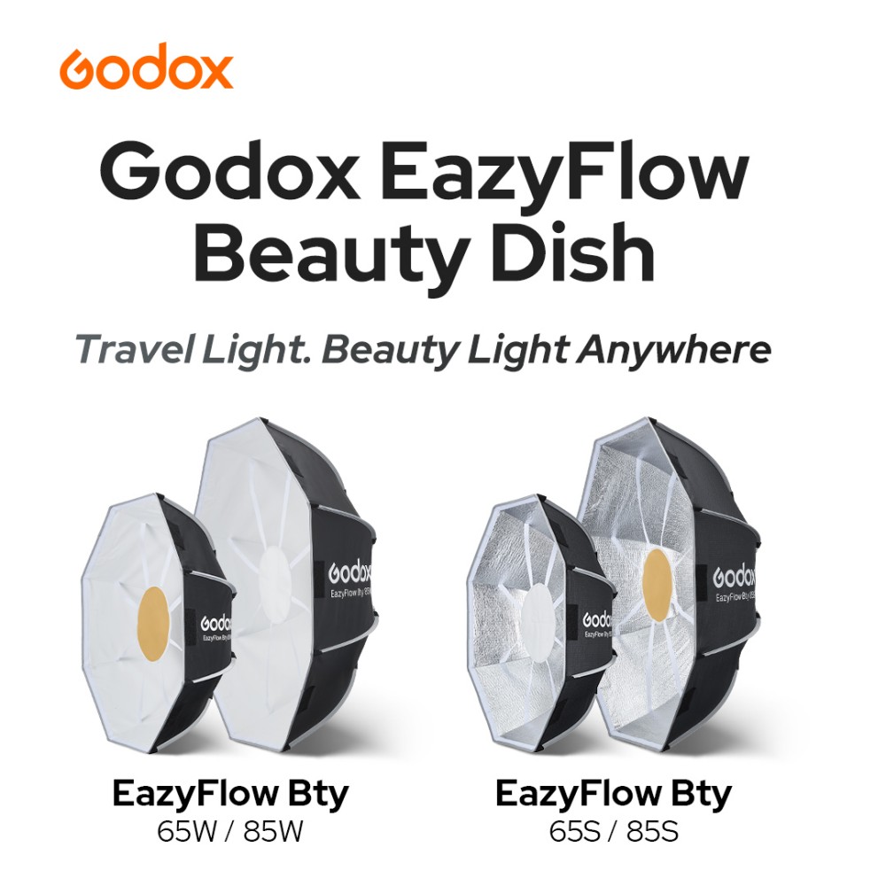 Godox EazyFlow Bty 65S/85S Bea - Photography Lighting Setup ulasan dan harga