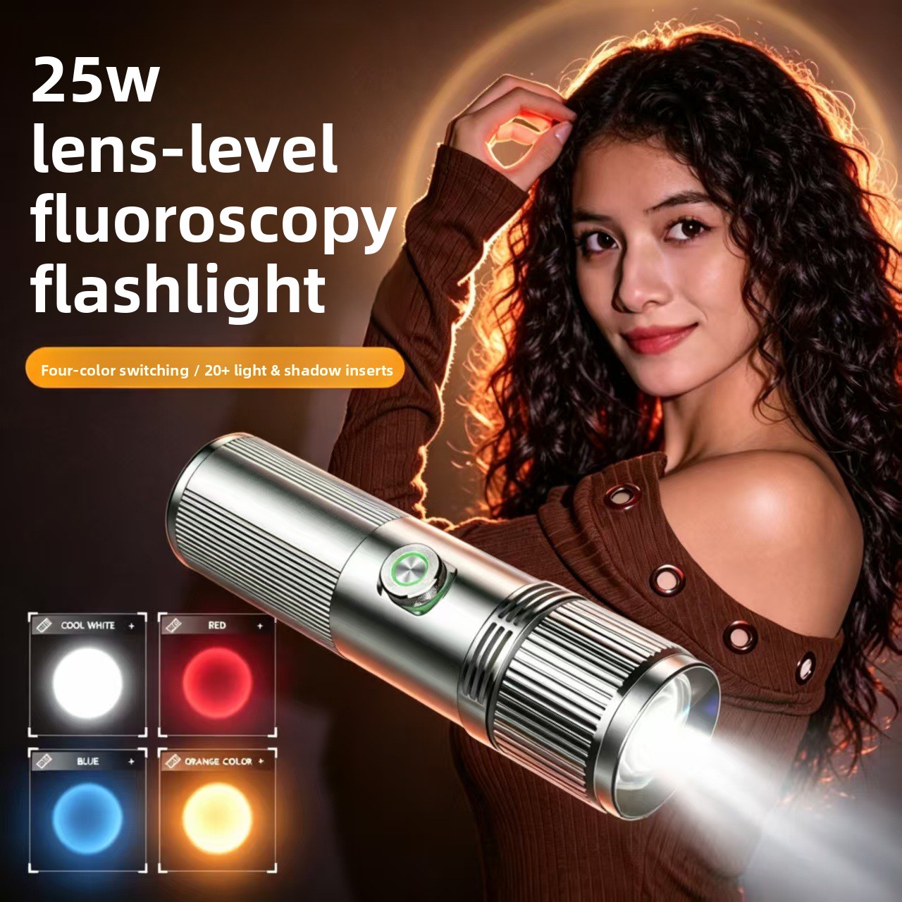 Senter fotografi 25W, lampu ko - Photography Lighting Brands ulasan dan harga