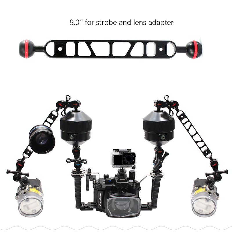 Adaptor Bola Aluminium Nitescu - Photography Lighting Setup ulasan dan harga