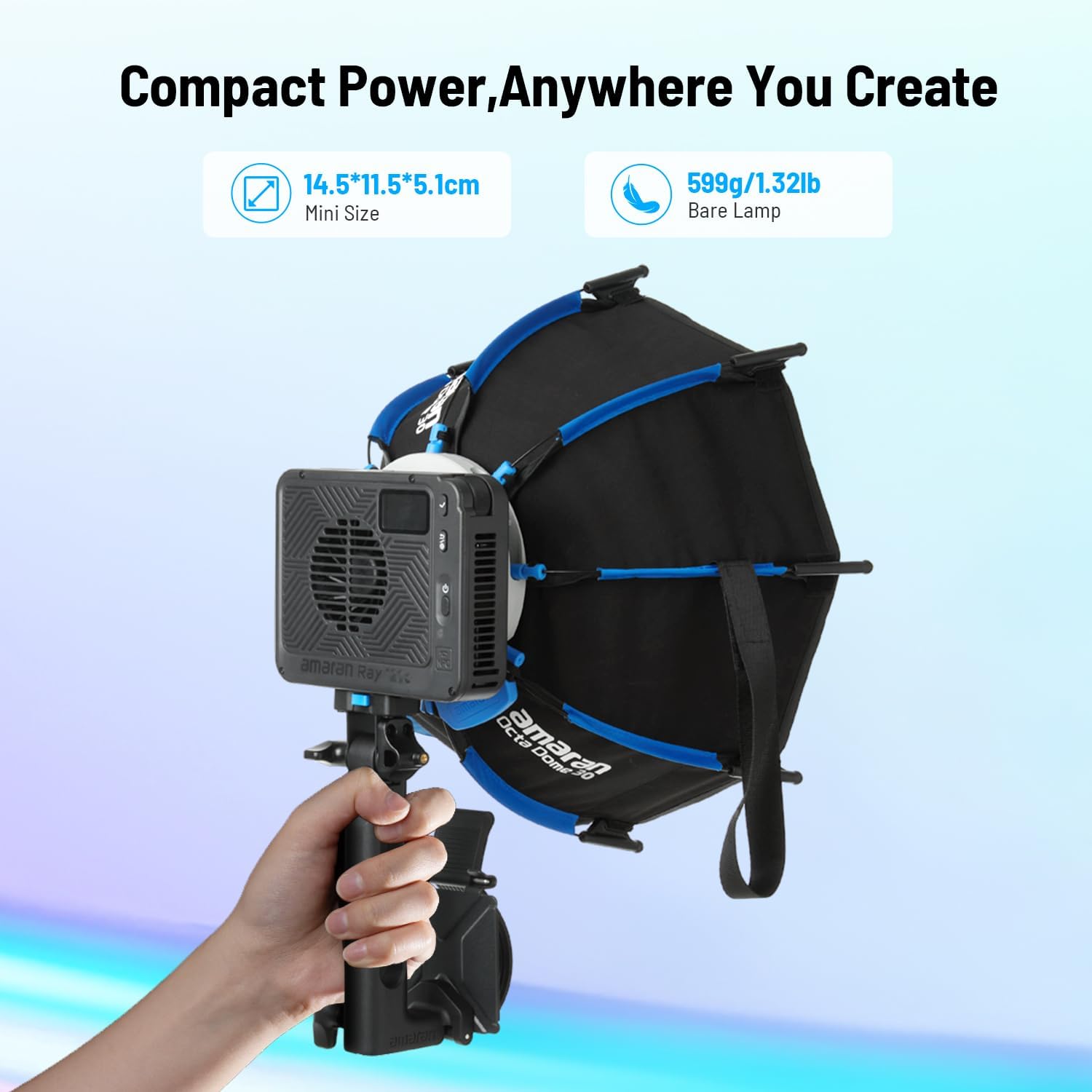 Lampu Video LED RGB 120W, Penc - Photography Lighting Rgb ulasan dan harga