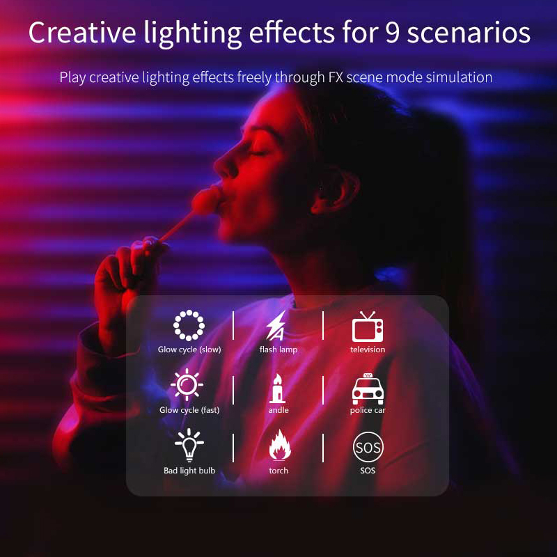 Lampu Isi RGB Portabel LED unt - Photography Lighting Rgb ulasan dan harga
