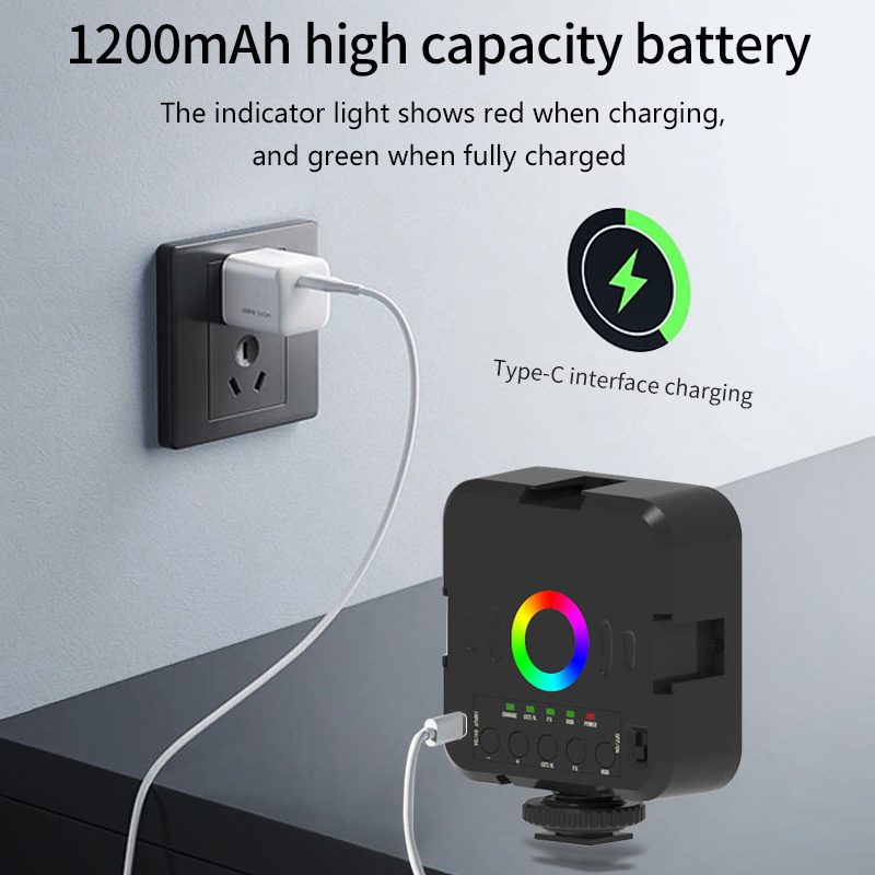 Lampu Isi RGB Portabel LED unt - Photography Lighting Rgb ulasan dan harga