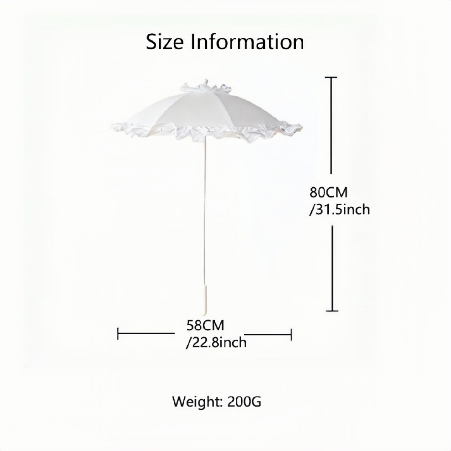 1 buah payung bergaris warna p - Diy Photography Lighting Umbrella ulasan dan harga