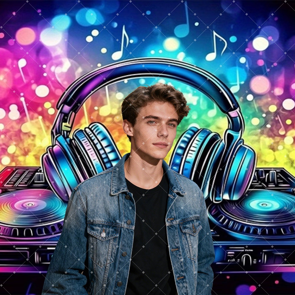 Dekorasi Pesta DJ Musik Hip Ho - Photography Lighting And Background ulasan dan harga