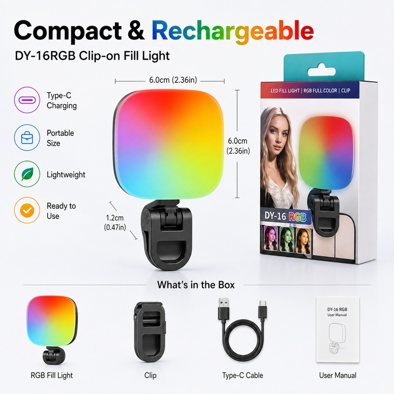 Lampu LED RGB Portabel untuk F - Photography Lighting Rgb ulasan dan harga