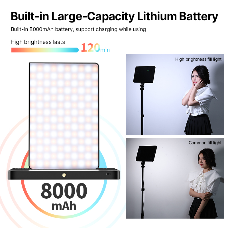 Ulanzi LT003 15W RGB Lampu Vid - Photography Lighting Board ulasan dan harga