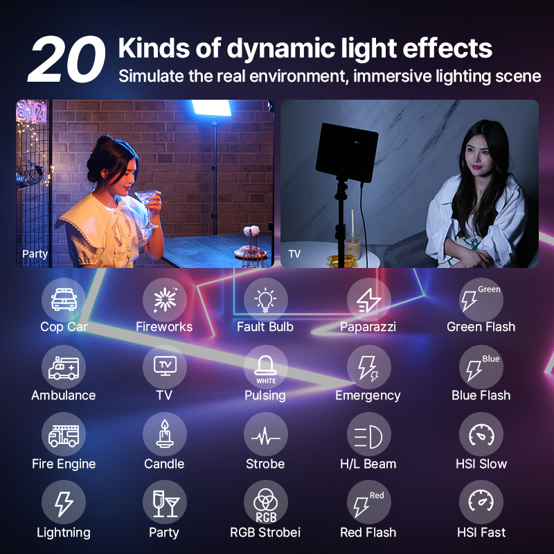 Ulanzi LT003 15W RGB Lampu Vid - Photography Lighting Board ulasan dan harga
