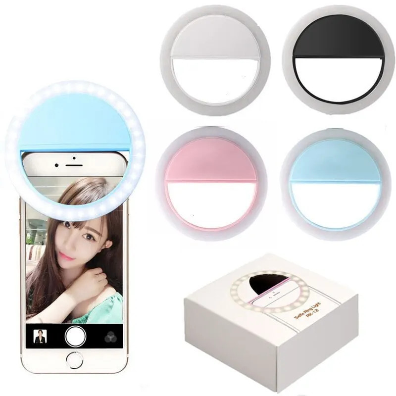 Lampu Cincin Selfie LED dengan - Photography Lighting Continuous ulasan dan harga