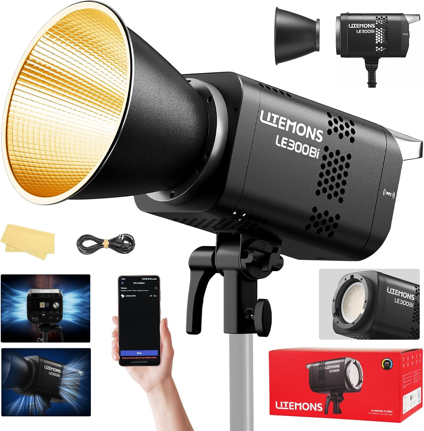 Kit Pencahayaan Video LED RGB, - Photography Lighting Rgb ulasan dan harga