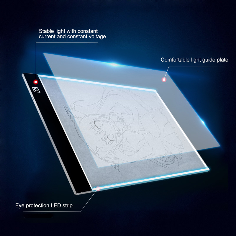 LED Meja Fotokopi Papan Gambar - Photography Lighting Board ulasan dan harga