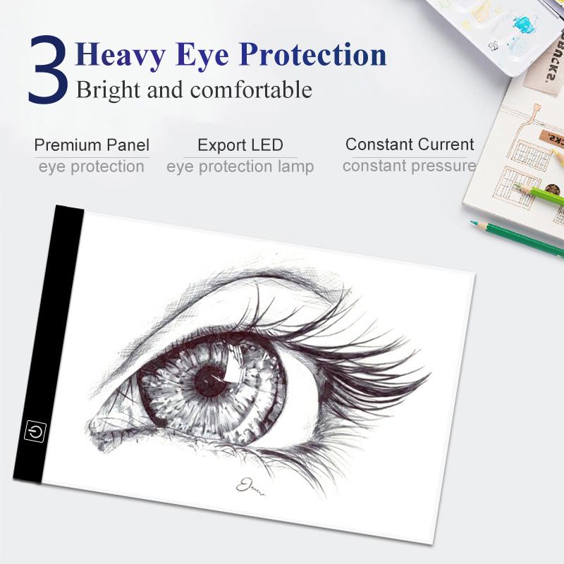 LED Meja Fotokopi Papan Gambar - Photography Lighting Board ulasan dan harga