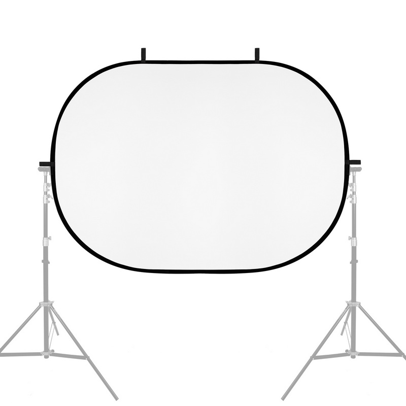 100X150CM Reflektor Oval Lipat - Photography Lighting Board ulasan dan harga