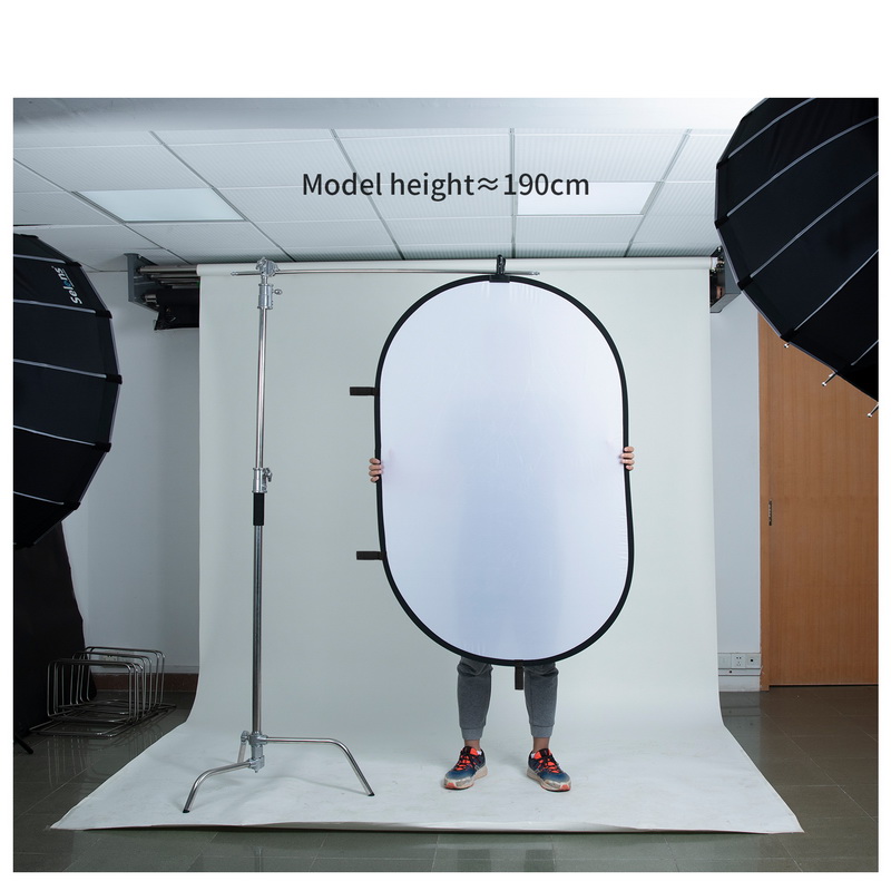 100X150CM Reflektor Oval Lipat - Photography Lighting Board ulasan dan harga