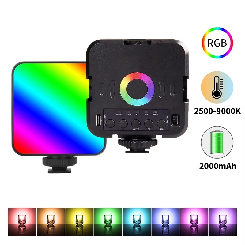 Lampu Video Mini RGB Portabel  - Photography Lighting Rgb ulasan dan harga