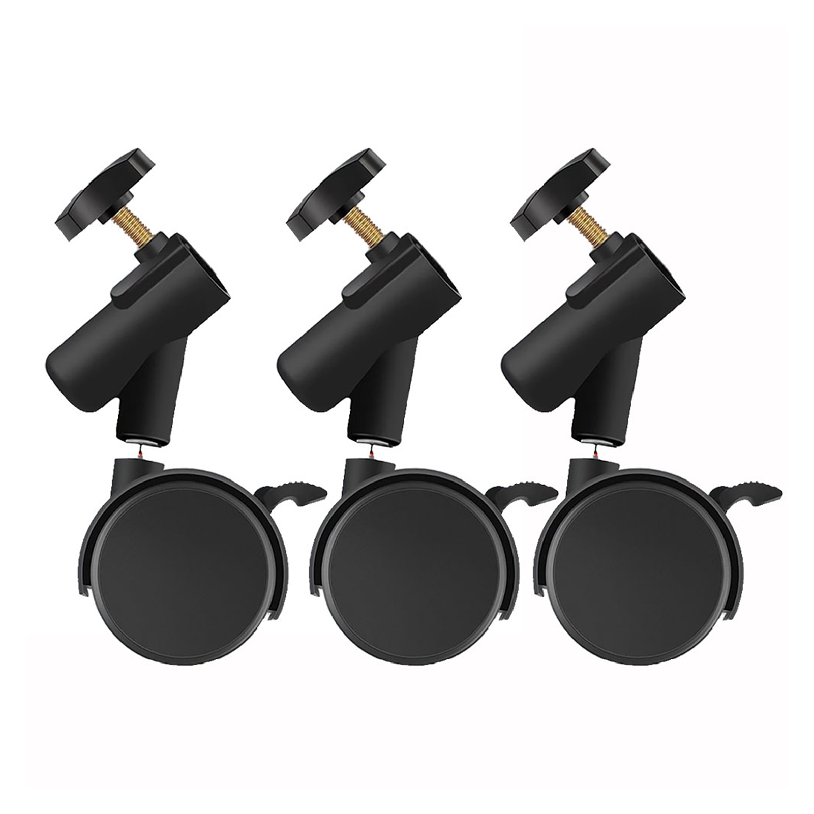 3 buah/set Roda Kastor Fleksib - Photography Lighting Setup ulasan dan harga