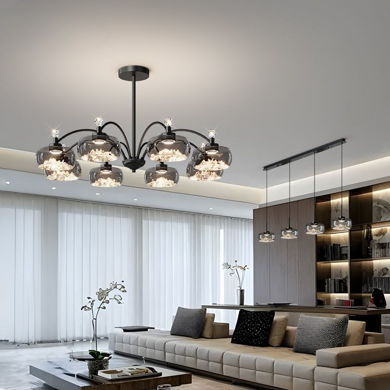 Lampu Gantung Led Kaca Modern  - Photography Lighting For Food ulasan dan harga