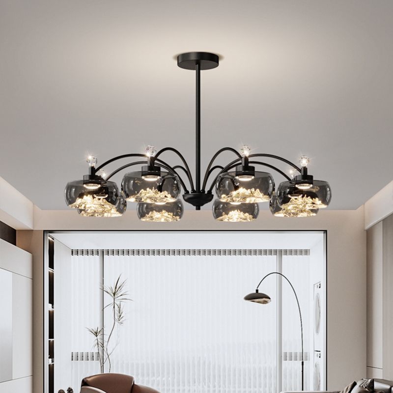 Lampu Gantung Led Kaca Modern  - Photography Lighting For Food ulasan dan harga