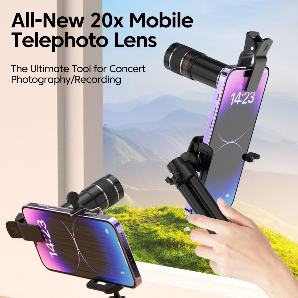 Lensa Telefoto Ponsel Universa - Photography Lighting Definition ulasan dan harga