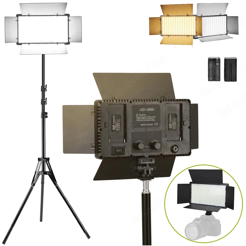 U800 U600 Kit Lampu Perekam La - Photography Lighting Board ulasan dan harga